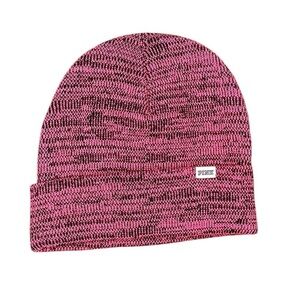 Pink Victoria Secret Marled Knit Beanie